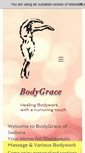 Mobile Screenshot of bodygraceofsedona.com