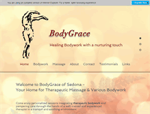 Tablet Screenshot of bodygraceofsedona.com